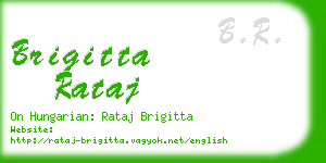 brigitta rataj business card